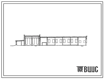 Типовой проект 411-1-24 Гараж на 15 специальных машин (автолесовозов, автопогрузчиков и автомашин).