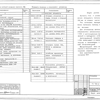 Состав фльбома. Типовой проект 709-9-75.87Альбом 2 Внутренний водопровод и канализация. отопление и вентиляция. Электроосвещение и электрооборудование. Автоматизация. Связь и сигнализация. 