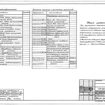 Состав фльбома. Типовой проект 403-3-081.90Альбом 10 Разгрузочное устройство с питателем и бутобоем для вагонетки ВГ4,5. Часть 2 Силовое электрооборудование. Связь и сигнализация. Конструкции металлические