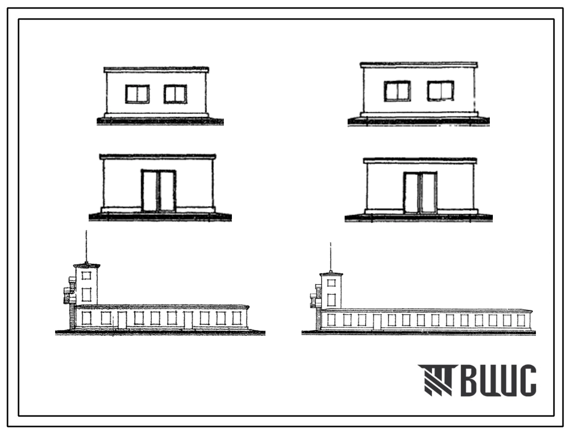 Типовой проект 4-01-67/69 Полевая производственная база для участка добычи фрезерного торфа с расположением на суходоле и торфяной залежи.