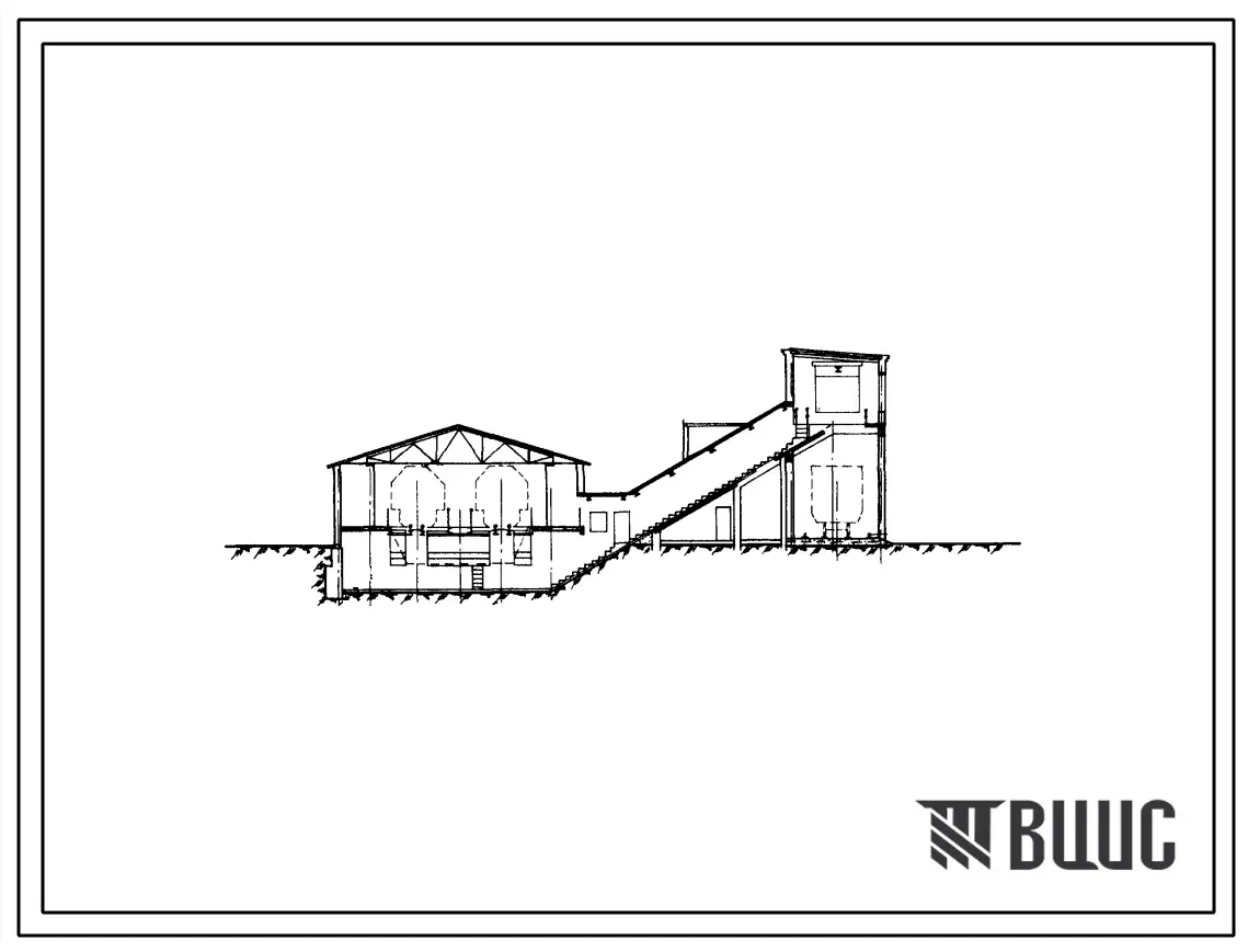 Типовой проект 401-2-3 Торфоперегрузочная станция с применением перегружателя повышенной производительности. Техническая производительность одного торфоперегружателя 1000 м.куб./час.