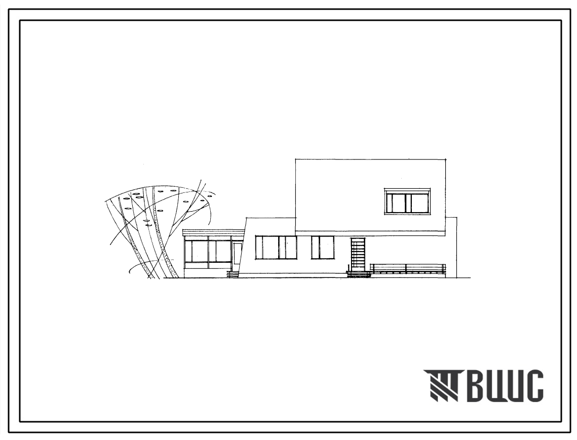 Типовой проект 184-19-10 Одноквартирный мансардный пятикомнатный кирпичный жилой дом.