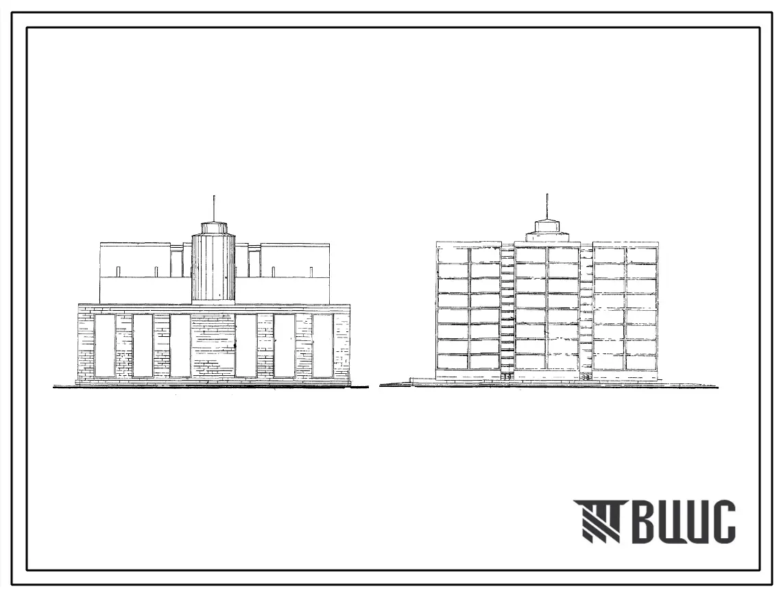Шифр А1-1962 Типовой проект. Элементы оборудования и благоустройства участков школ школ-интернатов(1962г.)