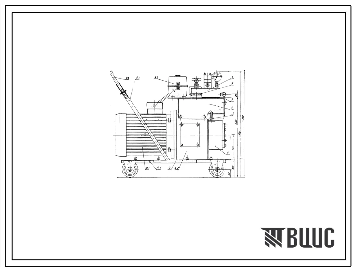 Шифр 100УЗТМ ПС Насосная установка С100РГ.10.30.5,5 УЗТМ (100УЗТ.000)