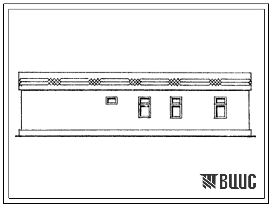 Типовой проект 184-000-159с Одноэтажный одноквартирный пятикомнатный жилой дом. Для индивидуальных застройщиков.