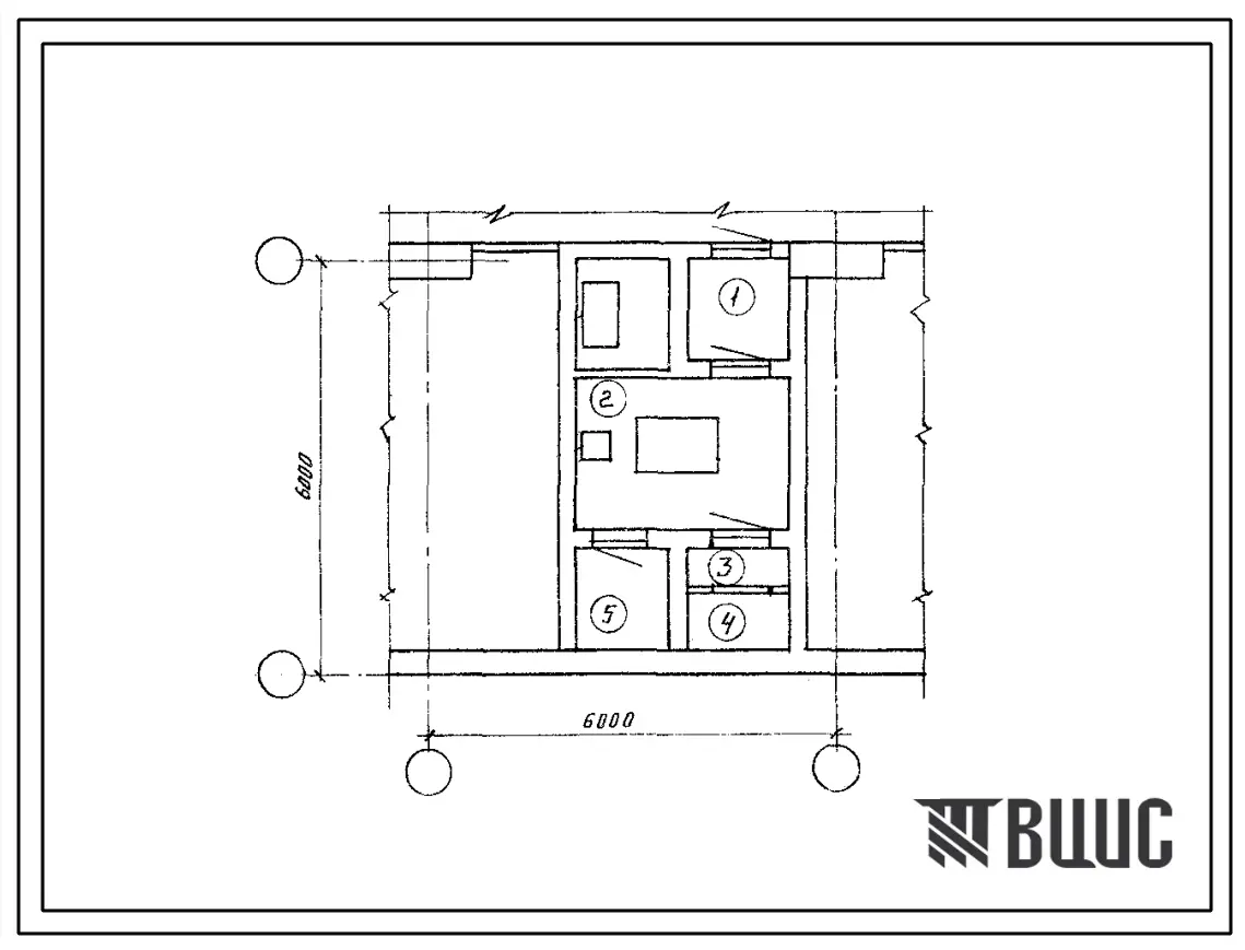 Типовой проект 0407-1-08.87 Технологическая часть дизельной электростанции мощностью 50 кВт
