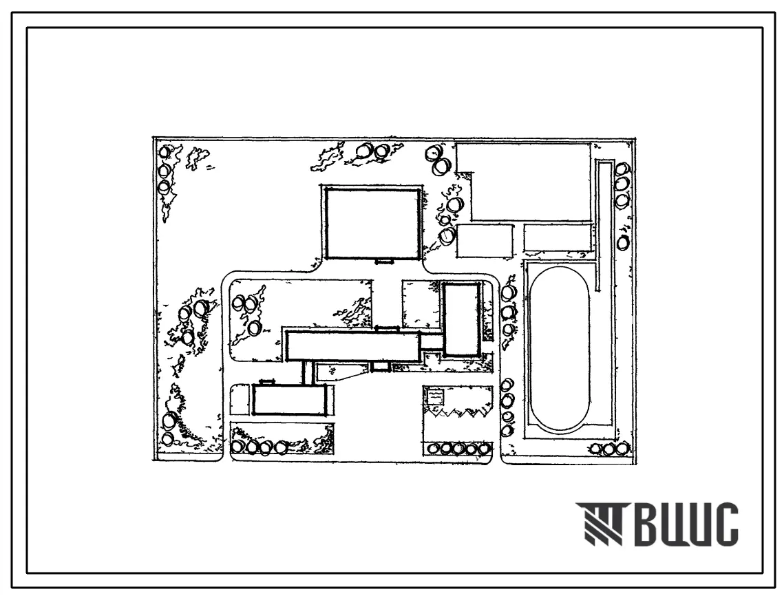 Типовой проект 234-2-12п Учебно-производственные мастерские универсального здания техникума на 960 учащихся для строительства во 2 и 3 строительно-климатических зонах, на грунтах 2 типа просадочности.