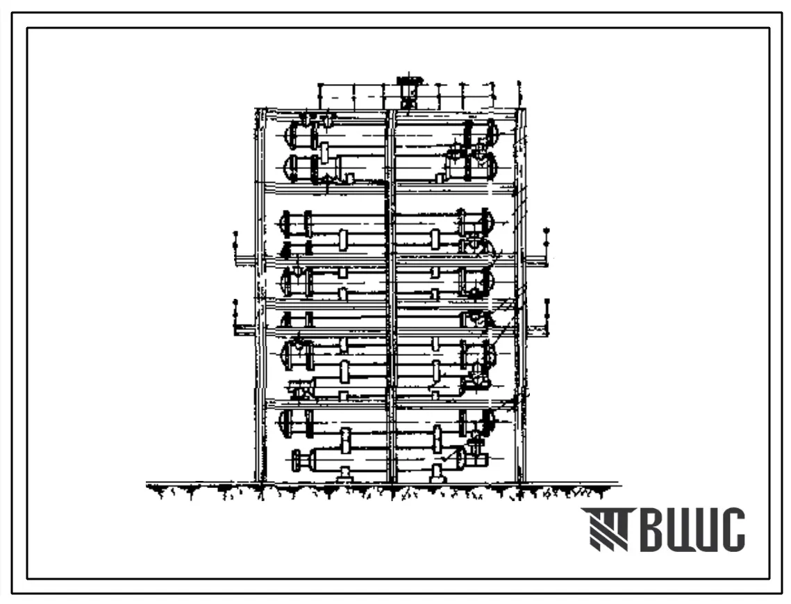 Типовой проект 906-1-1 Холодильная станция производительностью 2000000 ккал/час на базе абсорбционной водоаммиачной машины АХМ-2,0/25