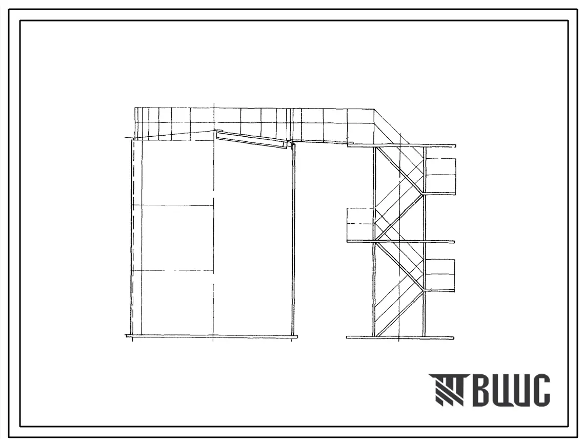 Типовой проект 705-4-17 Резервуар из нержавеющей стали для агрессивных химических продуктов емкостью 50м3, собираемый методом рулонирования, с щитовой кровлей.