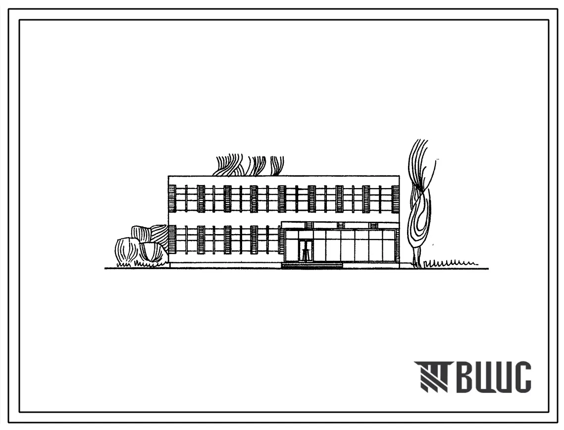 Типовой проект 282-1-151с Предприятие по ремонту сложнобытовой техники и телерадиоаппаратуры мощностью 216 тыс. руб. услуг в год. В конструкциях серии ИИС-04. Для строительства в 4А и 4Г климатических подрайонах сейсмичностью 7, 8 и 9 баллов