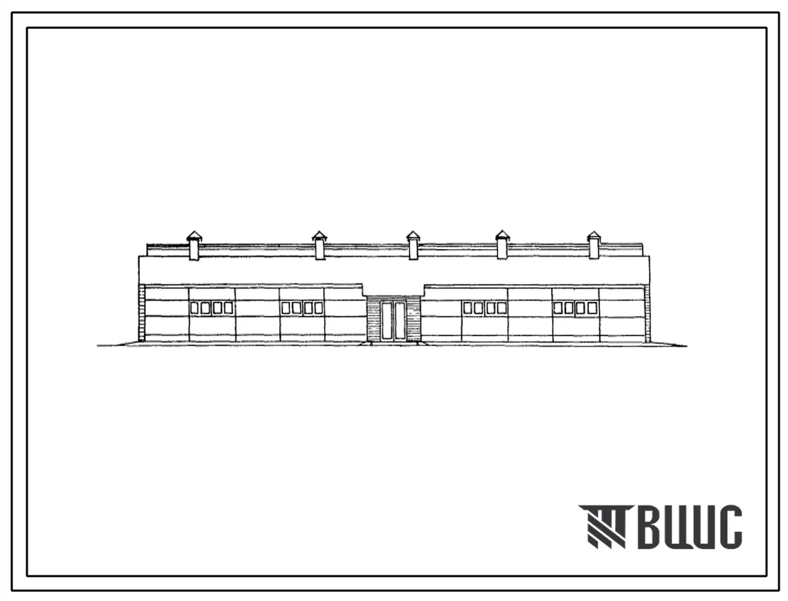 Типовой проект 803-124 Овчарня на 500 голов ремонтного молодняка