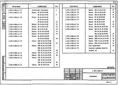 Выпуск 4-1 Панели внутренних стен. Рабочие чертежи