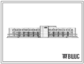 Типовой проект 252-7-12.2с.87 Инфекционный корпус на 60 коек районной больницы . Конструктивный вариант сейсмичность 7, 8 баллов