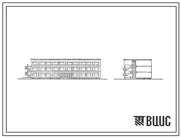 Типовой проект 244-4-3 Спальный корпус на 120/106 мест пионерского лагеря-базы отдыха круглогодичного использования.