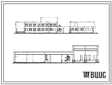 Типовой проект 252-9-55 Хозяйственный корпус городской многопрофильной больницы на 600 коек с поликлиникой на 960 посещений в смену. Для строительства в IВ климатическом подрайоне, II и III климатических районах.