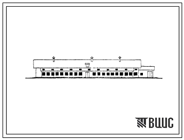 Типовой проект 801-166, тип 1 Родильное отделение на 116 кормов мясных пород. Для строительства в районах с расчетной наружной температурой до -20 0С.