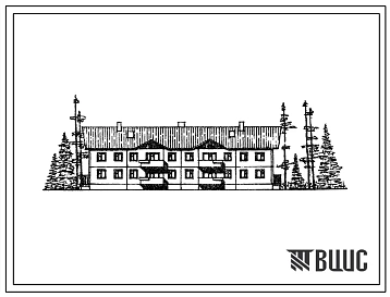 Типовой проект 111-135-61.01.86 Конструктивные варианты с трехслойными стеновыми панелями к т.п. 111-135-61/1.2 двухэтажного двухсекционного дома на 12 квартир (СТЕНЫ ИЗ КЕРАМЗИТОБЕТОННЫХ ПАНЕЛЕЙ, Одноэтажные, Секционные дома Двухэтажные, Трехэтажные