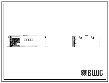 Типовой проект 244-5-12 Летний душевой павильон на 10 человек пионерского лагеря-базы отдыха, для строительства в 1В климатическом подрайоне, 2 и 3 климатических районах