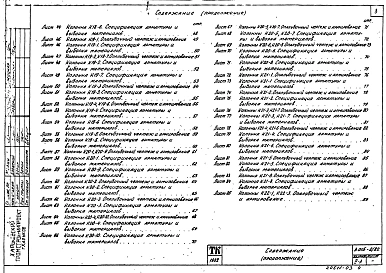 Выпуск 2-3 Сборные железобетонные колоны для эстакад типов IVк ; Vк ; IVж ; Vж. Рабочие чертежи