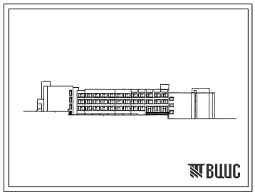 Типовой проект 244-4-62 Спальный корпус на 253 места для турбаз (стены кирпичные). Для строительства в 1В климатическом подрайоне, 2 и 3 климатических районах.