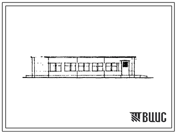 Типовой проект 252-9-19 Пищеблок родильного дома на 250 коек с женской консультацией на 300 посещений в день. Здание одноэтажное. Каркас сборный железобетонный серии ИИС-04. Стены из керамзитобетонных или ячеистобетонных панелей.