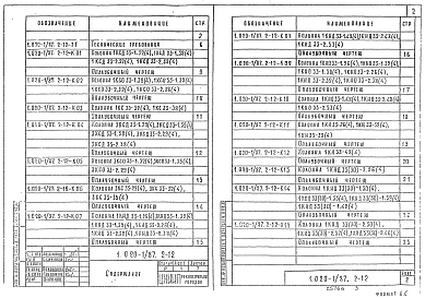 Выпуск 2-12 Колонны из бетона класса В30 для зданий с высотой этажа 3,3 м. Рабочие чертежи