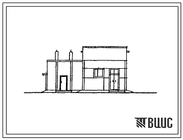 Типовой проект 904-1-63.86 Компрессорная станция отдельно стоящая на 4-5 компрессоров ВШВ-2,3/230