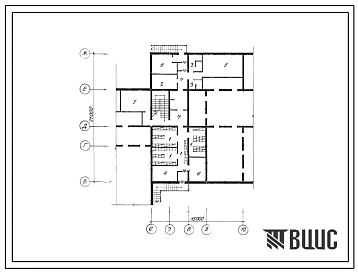 Типовой проект П-4-85(251-4-57.13.87) Помещения подвала поликлиники на 250 посещений в смену (в конструкциях серии 1.090.1-1), приспосабливаемые под ПРУ (убежище на 85 человек, размеры убежища 21м на 15м, режимы вентиляции 1,2).