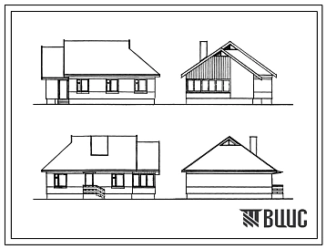 Типовой проект 183-144-13.85 Одноквартирный одноэтажный 3-комнатный жилой дом