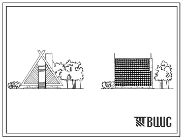 Типовой проект 224-9-32 Пасечный домик станций юных натуралистов на 220 мест для строительства в 1В климатическом подрайоне, 2 и 3 климатических районах