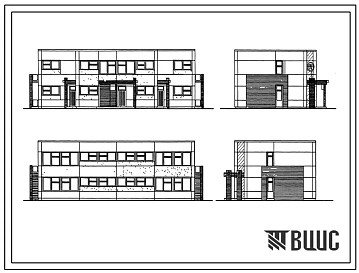 Типовой проект 212-2-147 Корпус детских яслей на 80 мест для комплексов детских яслей-садов на 560-640 мест. Для строительства в IВ климатическом подрайоне, II и III климатических районах.
