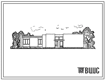 Типовой проект 254-2-4 Фельдшерско-акушерский пункт. Для строительства в Белорусской ССР. (Для 1 проектно-строительной зоны)