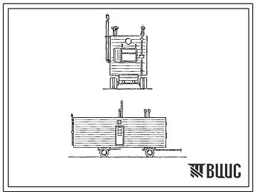 Типовой проект 420-01-13 Временные здания и сооружения передвижного типа (решенные в металле), размещаемые в УТС серии 420-01. Помещение для обогрева на 12 человек и сушилка для одежды и обуви на 30 комплектов