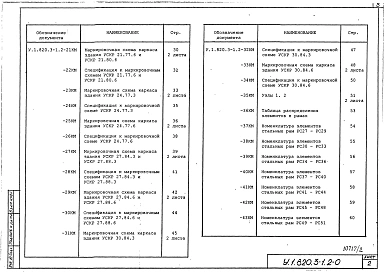 Выпуск 2 Конструкции каркасов неутепленных и утепленных сельскохозяйственных зданий пролетами 21, 24, 27 и 30 м кровлей из асбестоцементных волнистых листов и стального профилированного настила по прогонам 1,5 м. Материалы для проектирования