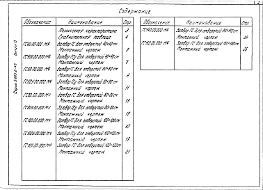 Выпуск 0 Монтажные чертежи