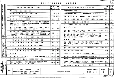 Альбом 1 Архитектурно-строительные и инженерно-технологические чертежи