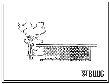Типовой проект 310-3-10 Летние парковые павильоны секционного типа. Павильон для отдыха тип ЖБ