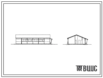 Типовой проект 420-12-22 Временные здания и сооружения сборно-разборного типа рамно-панельной конструкции с шагом рам 3м (решенные в дереве) по УТС серии 420-12. Специализированные магазины на 3 рабочих места.