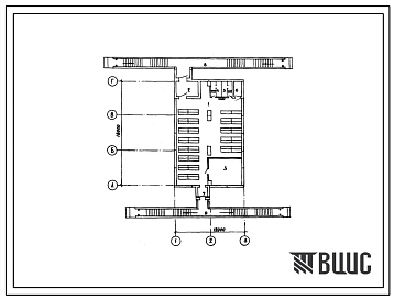 Типовой проект А-II,III,IV-300-247.83 Склад инвентаря и оборудования в подвале служебно-технического здания железнодорожного транспорта (для 1,2,3 климатических зон), (убежище на 300 человек, размеры убежища 18м на 12м, режимы вентиляции 1,2).